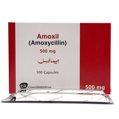 Amoxil Amoxicillin 500mg